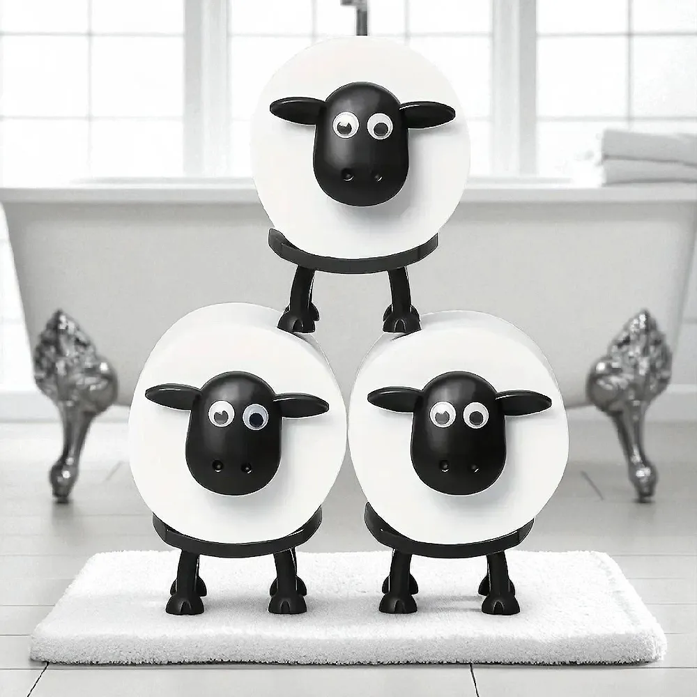 lustiges TV Kultschaaf Sheep - WC Tolittenpapier Zubehör