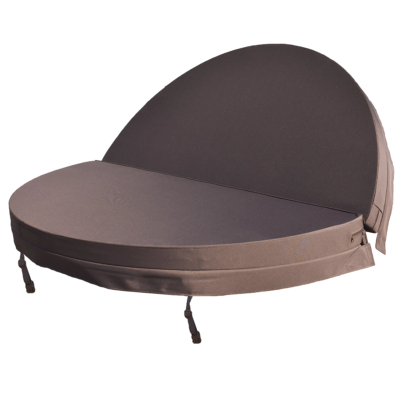 Whirlpool Thermocover round spa ø200cm- Durchmesser: 200cm braun Weather Shield
