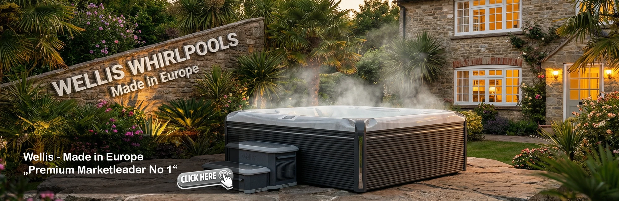 Wellis Premium Whirlpools - Made in Europe