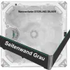 Wannenfarbe: STERLING SILVER / GRAU (Life)