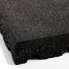 Gummi Bodenplatten: schwarz