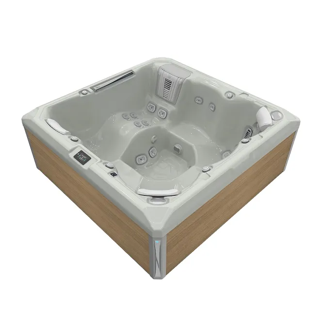 WELLIS ATLAS DELUXE PEAK LIFE, WELLIS Wannenfarbe / Aussenverkleidung: SOFT SILK / LIGHT MAPLE