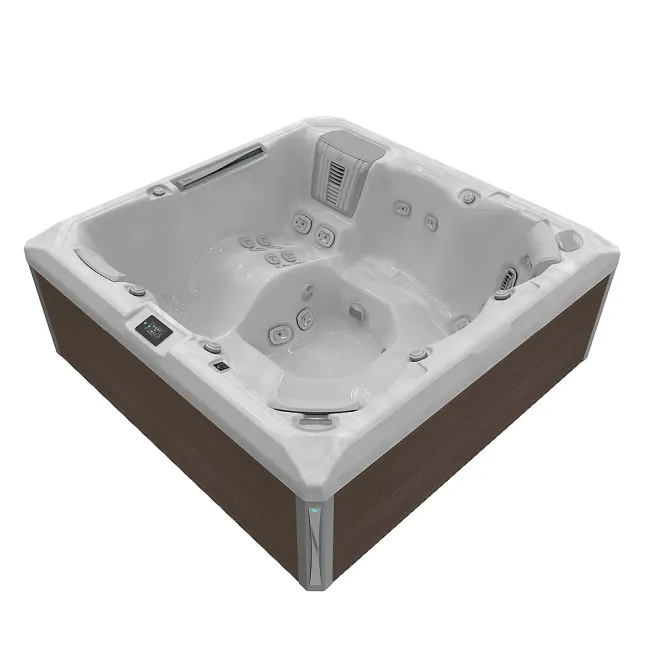WELLIS ATLAS DELUXE PEAK LIFE, WELLIS Wannenfarbe / Aussenverkleidung: STERLING SILVER / GRAPHITE BROWN