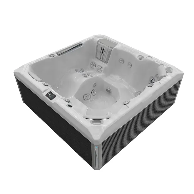 WELLIS ATLAS DELUXE PEAK LIFE, WELLIS Wannenfarbe / Aussenverkleidung: STERLING SILVER / GRAU