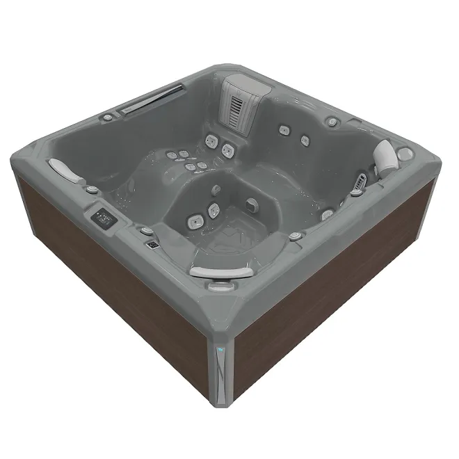 WELLIS ATLAS DELUXE PEAK LIFE, WELLIS Wannenfarbe / Aussenverkleidung: THUNDER GREY / GRAPHITE BROWN