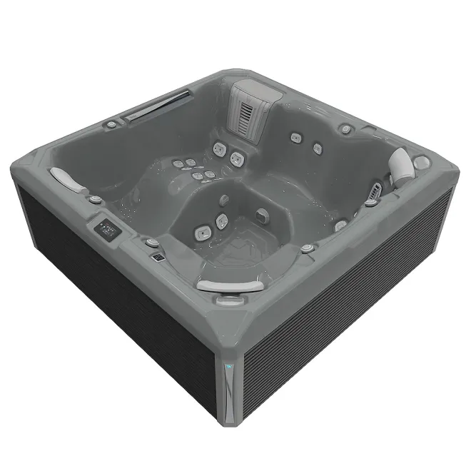 WELLIS ATLAS DELUXE PEAK LIFE, WELLIS Wannenfarbe / Aussenverkleidung: THUNDER GREY / GRAU