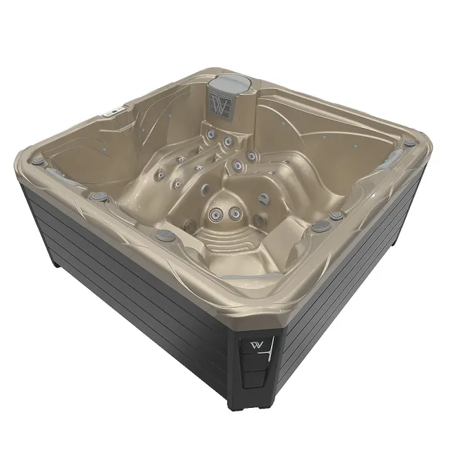 WELLIS CITYLIFE BUDAPEST 230V, WELLIS Wannenfarbe / Aussenverkleidung: CHAMPAGNE / GRAU