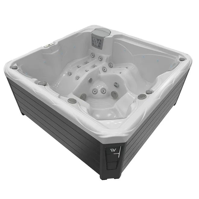 WELLIS CITYLIFE BUDAPEST 230V, WELLIS Wannenfarbe / Aussenverkleidung: ICE WHITE / GRAU