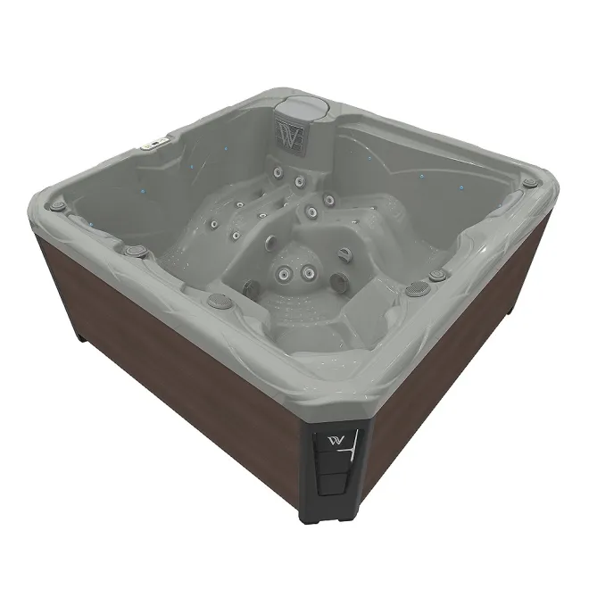 WELLIS CITYLIFE BUDAPEST 230V, WELLIS Wannenfarbe / Aussenverkleidung: SOFT SILK / GRAPHITE BROWN