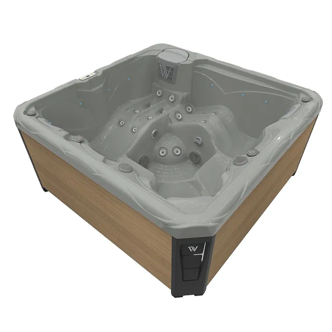 WELLIS CITYLIFE BUDAPEST 230V, WELLIS Wannenfarbe / Aussenverkleidung: SOFT SILK / LIGHT MAPLE