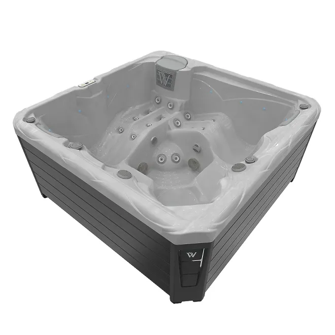 WELLIS CITYLIFE BUDAPEST 230V, WELLIS Wannenfarbe / Aussenverkleidung: STERLING SILVER / GRAU