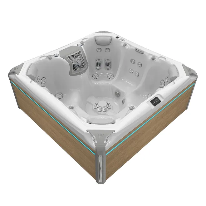 WELLIS ELBRUS PEAKLIFE DELUXE, WELLIS Wannenfarbe / Aussenverkleidung: ICE WHITE / LIGHT MAPLE