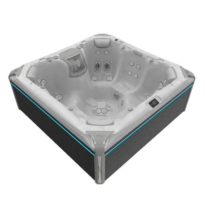 WELLIS ELBRUS PEAKLIFE DELUXE, WELLIS Wannenfarbe / Aussenverkleidung: STERLING SILVER / GRAU