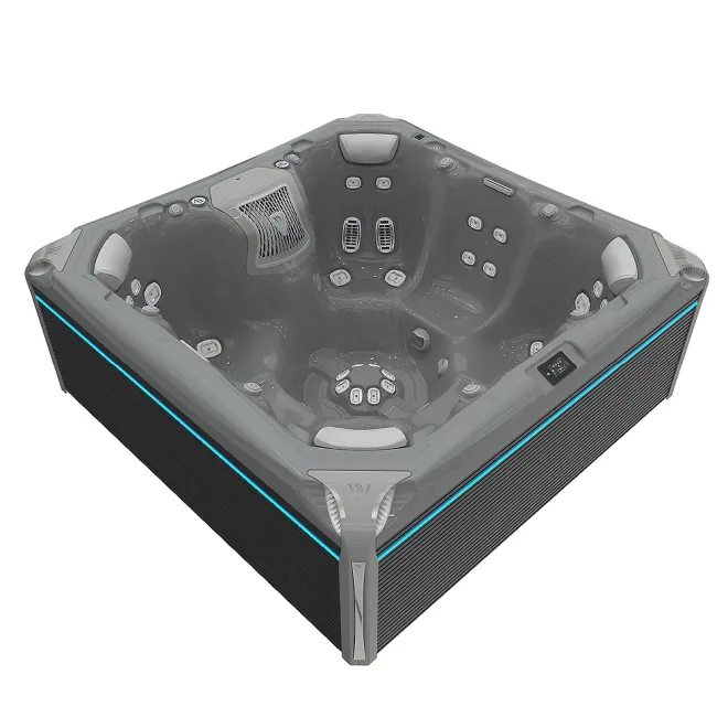 WELLIS ELBRUS PEAKLIFE DELUXE, WELLIS Wannenfarbe / Aussenverkleidung: THUNDER GREY / GRAU