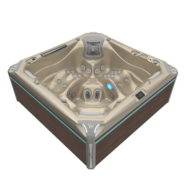 WELLIS EVEREST PEAKLIFE DELUXE, WELLIS Wannenfarbe / Aussenverkleidung: CHAMPAGNE / GRAPHITE BROWN