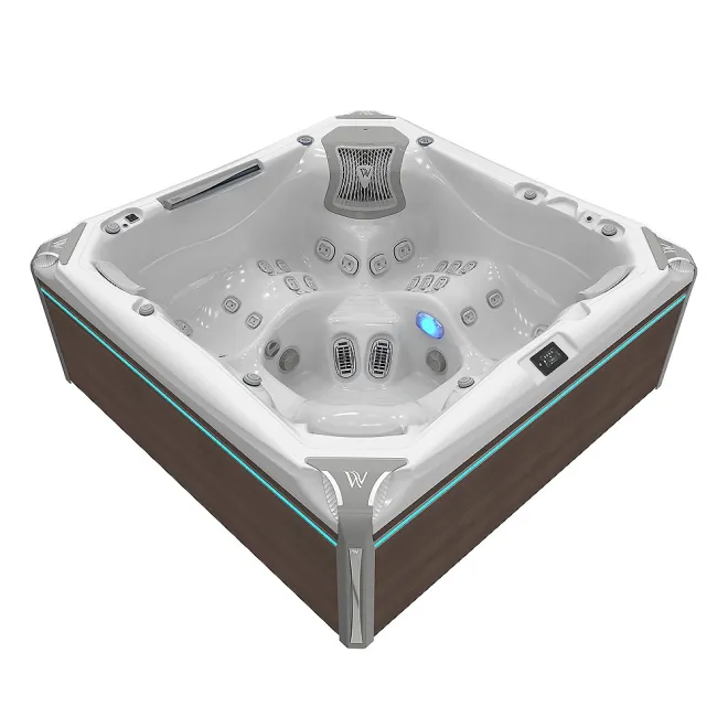 WELLIS EVEREST PEAKLIFE DELUXE, WELLIS Wannenfarbe / Aussenverkleidung: ICE WHITE / GRAPHITE BROWN