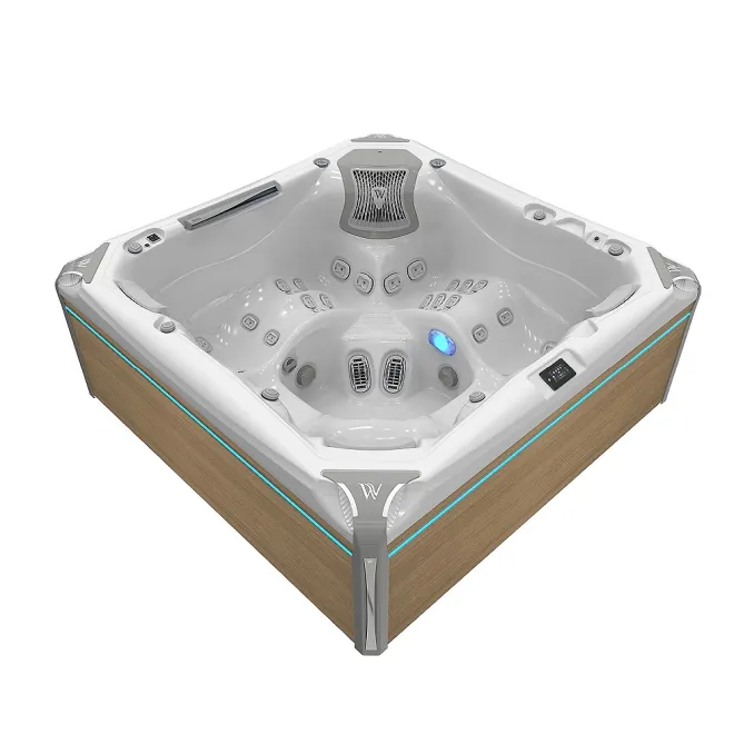 WELLIS EVEREST PEAKLIFE DELUXE, WELLIS Wannenfarbe / Aussenverkleidung: ICE WHITE / LIGHT MAPLE