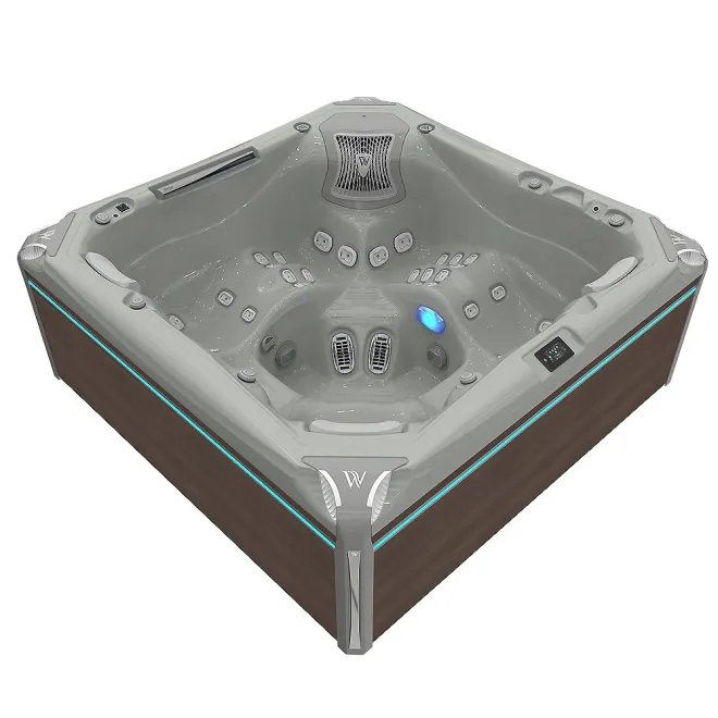WELLIS EVEREST PEAKLIFE DELUXE, WELLIS Wannenfarbe / Aussenverkleidung: SOFT SILK / GRAPHITE BROWN