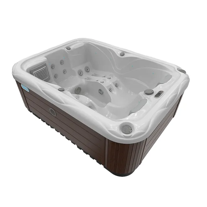 WELLIS CITYLIFE FIRENZE 230V, WELLIS Wannenfarbe / Aussenverkleidung: ICE WHITE / GRAPHITE BROWN