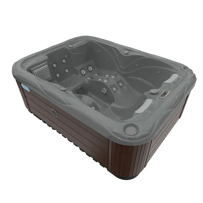 WELLIS CITYLIFE FIRENZE 230V, WELLIS Wannenfarbe / Aussenverkleidung: THUNDER GREY / GRAPHITE BROWN