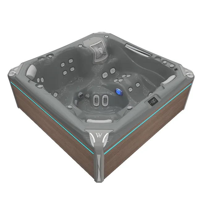 WELLIS KILIMANJARO PEAKLIFE DELUXE, WELLIS Wannenfarbe / Aussenverkleidung: THUNDER GREY / GRAPHITE BROWN