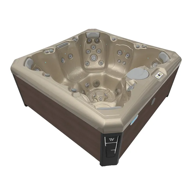 WELLIS CITYLIFE LIMA, WELLIS Wannenfarbe / Aussenverkleidung: CHAMPAGNE / GRAPHITE BROWN