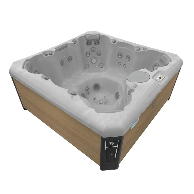 WELLIS CITYLIFE LIMA, WELLIS Wannenfarbe / Aussenverkleidung: STERLING SILVER / LIGHT MAPLE