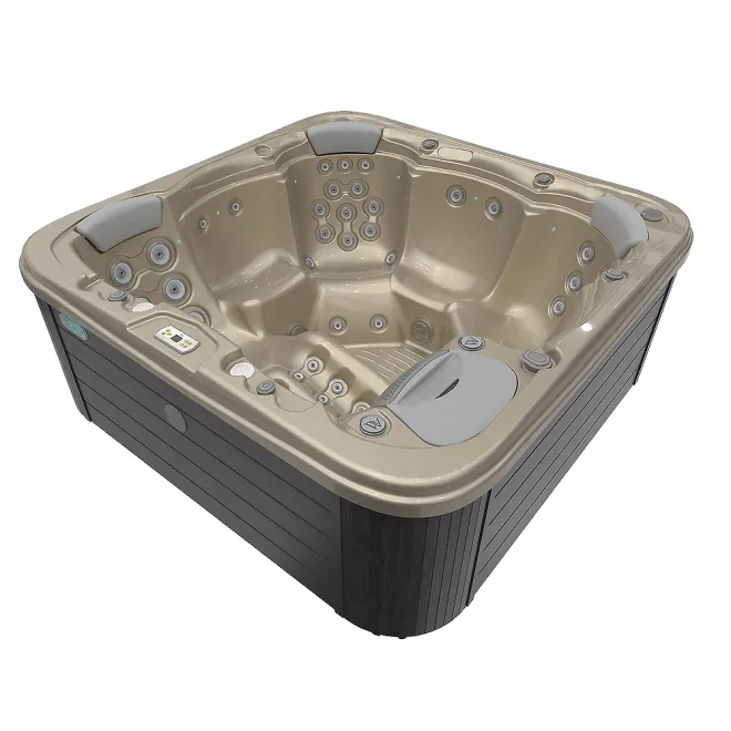 WELLIS CITYLIFE LUGANO, WELLIS Wannenfarbe / Aussenverkleidung: CHAMPAGNE / GRAU