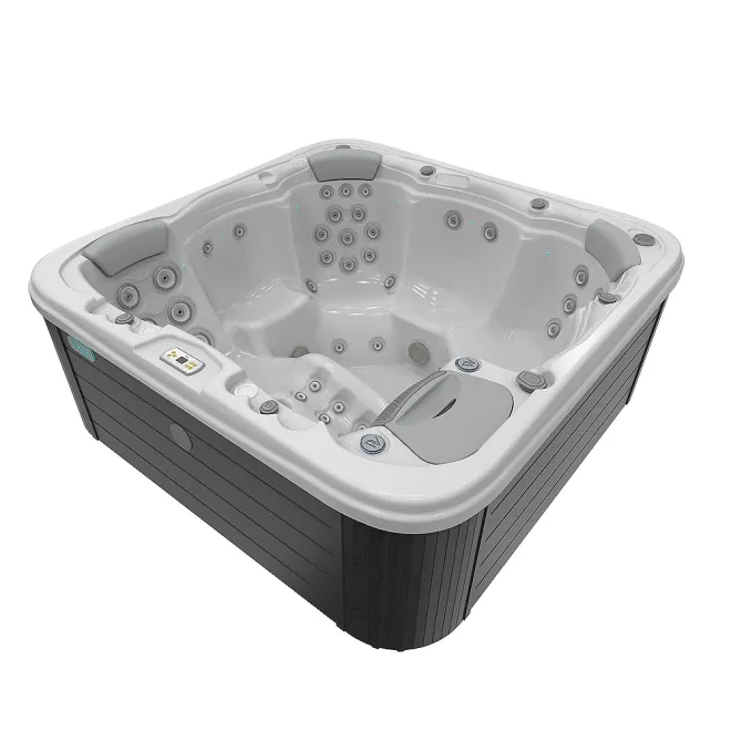 WELLIS CITYLIFE LUGANO, WELLIS Wannenfarbe / Aussenverkleidung: ICE WHITE / GRAPHITE BROWN