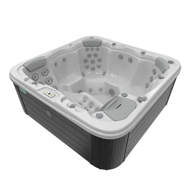 WELLIS CITYLIFE LUGANO, WELLIS Wannenfarbe / Aussenverkleidung: ICE WHITE / GRAU