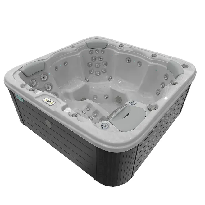 WELLIS CITYLIFE LUGANO, WELLIS Wannenfarbe / Aussenverkleidung: STERLING SILVER / GRAPHITE BROWN