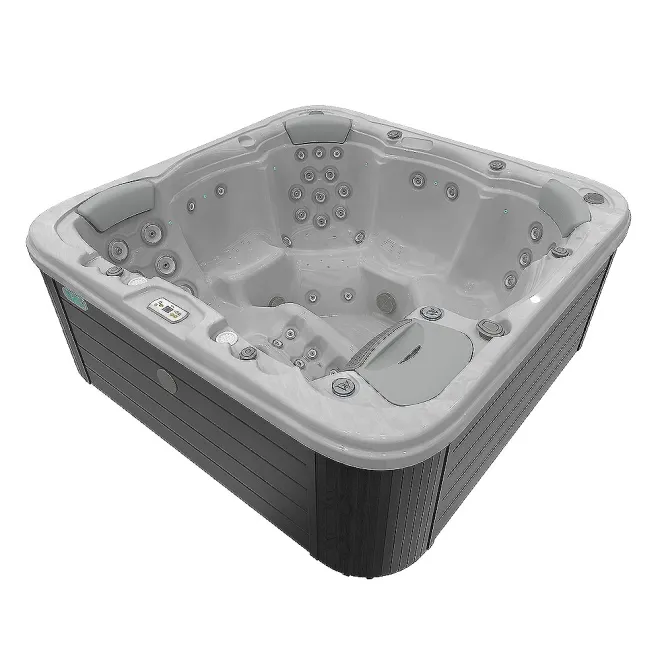 WELLIS CITYLIFE LUGANO, WELLIS Wannenfarbe / Aussenverkleidung: STERLING SILVER / GRAU