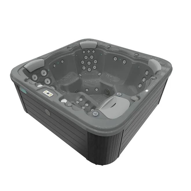 WELLIS CITYLIFE LUGANO, WELLIS Wannenfarbe / Aussenverkleidung: THUNDER GREY / GRAPHITE BROWN