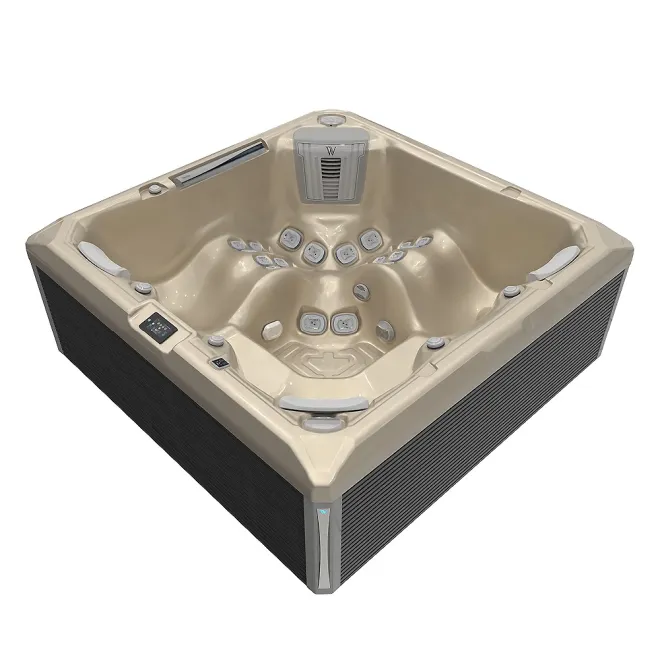 WELLIS MAKALU PEAKLIFE DELUXE, WELLIS Wannenfarbe / Aussenverkleidung: CHAMPAGNE / GRAU