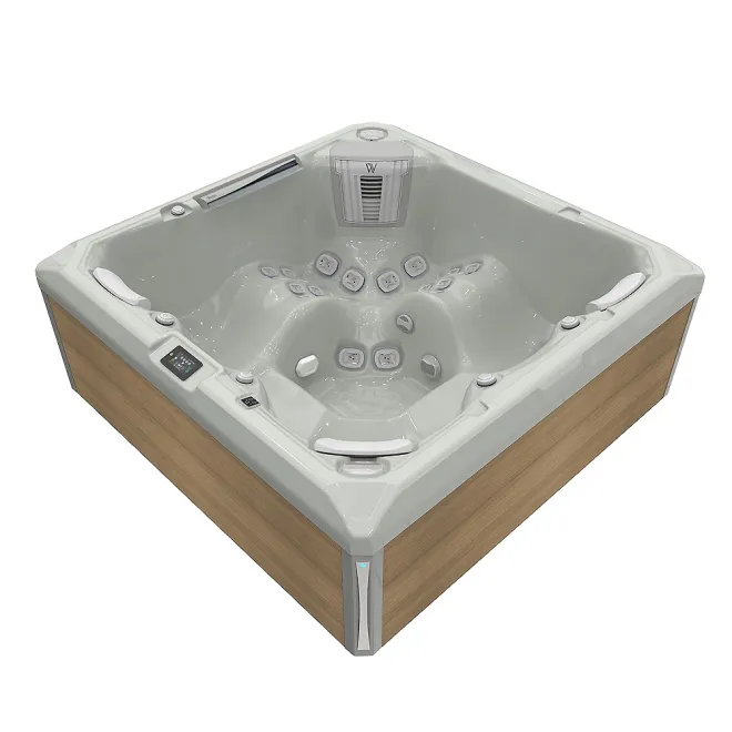 WELLIS MAKALU PEAKLIFE DELUXE, WELLIS Wannenfarbe / Aussenverkleidung: SOFT SILK / LIGHT MAPLE