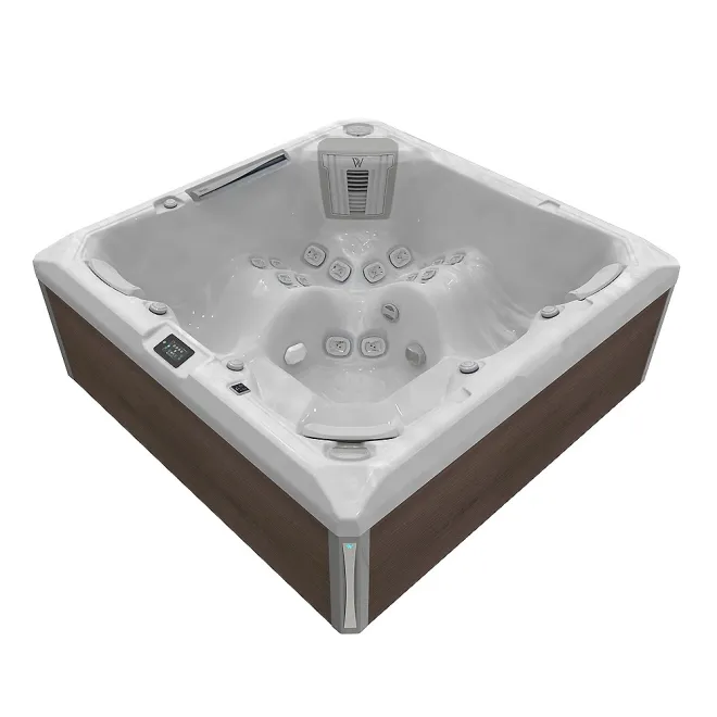 WELLIS MAKALU PEAKLIFE DELUXE, WELLIS Wannenfarbe / Aussenverkleidung: STERLING SILVER / GRAPHITE BROWN