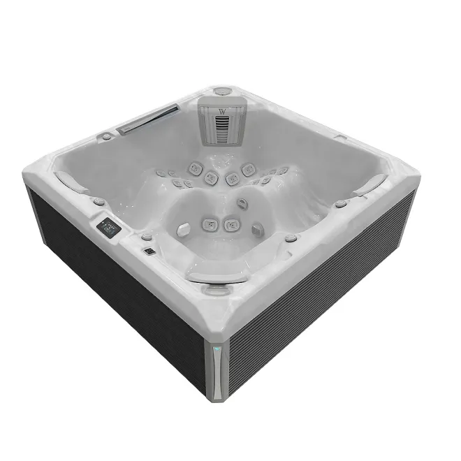 WELLIS MAKALU PEAKLIFE DELUXE, WELLIS Wannenfarbe / Aussenverkleidung: STERLING SILVER / GRAU