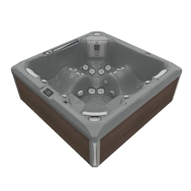 WELLIS MAKALU PEAKLIFE DELUXE, WELLIS Wannenfarbe / Aussenverkleidung: THUNDER GREY / GRAPHITE BROWN