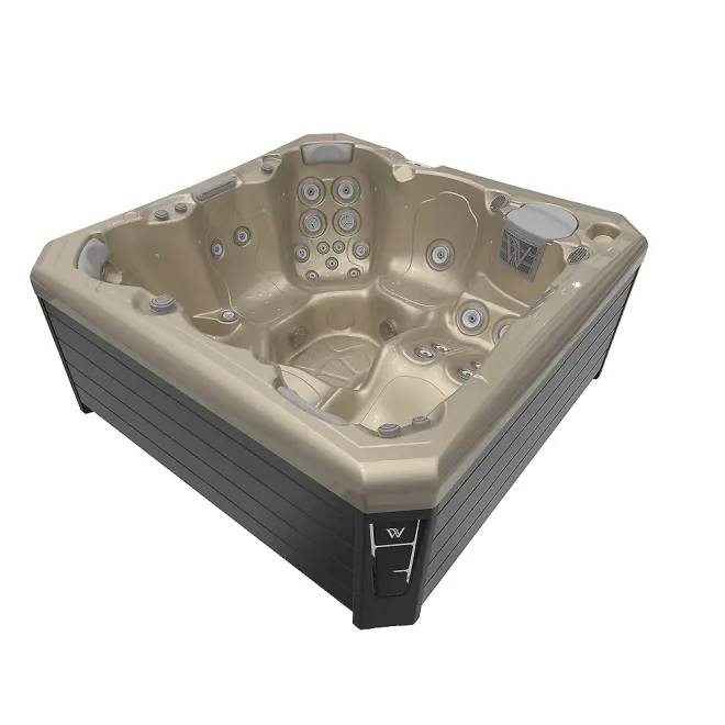 WELLIS CITYLIFE MALAGA, WELLIS Wannenfarbe / Aussenverkleidung: CHAMPAGNE / GRAU