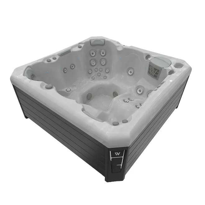 WELLIS CITYLIFE MALAGA, WELLIS Wannenfarbe / Aussenverkleidung: STERLING SILVER / GRAU
