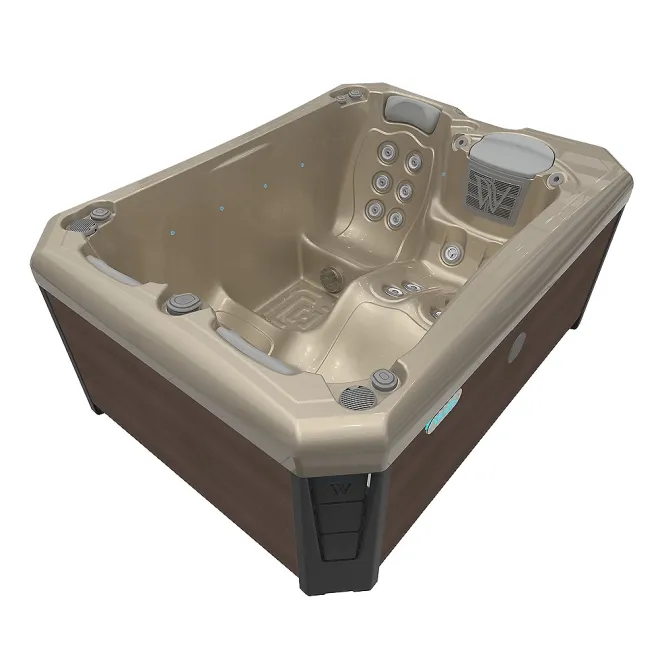 WELLIS CITYLIFE MANHATTAN, WELLIS Wannenfarbe / Aussenverkleidung: CHAMPAGNE / GRAPHITE BROWN