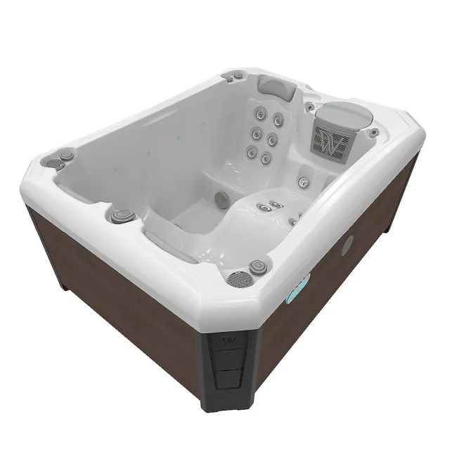 WELLIS CITYLIFE MANHATTAN, WELLIS Wannenfarbe / Aussenverkleidung: ICE WHITE / GRAPHITE BROWN