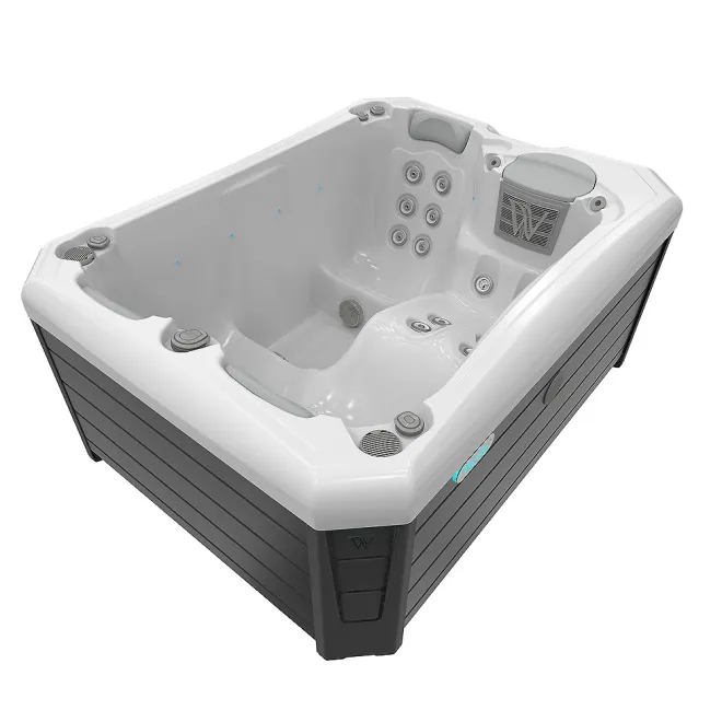 WELLIS CITYLIFE MANHATTAN, WELLIS Wannenfarbe / Aussenverkleidung: ICE WHITE / GRAU