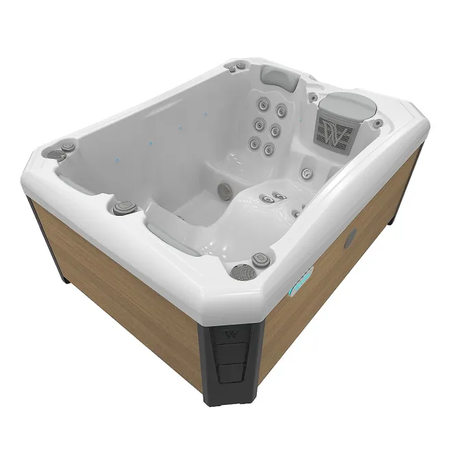 WELLIS CITYLIFE MANHATTAN, WELLIS Wannenfarbe / Aussenverkleidung: ICE WHITE / LIGHT MAPLE