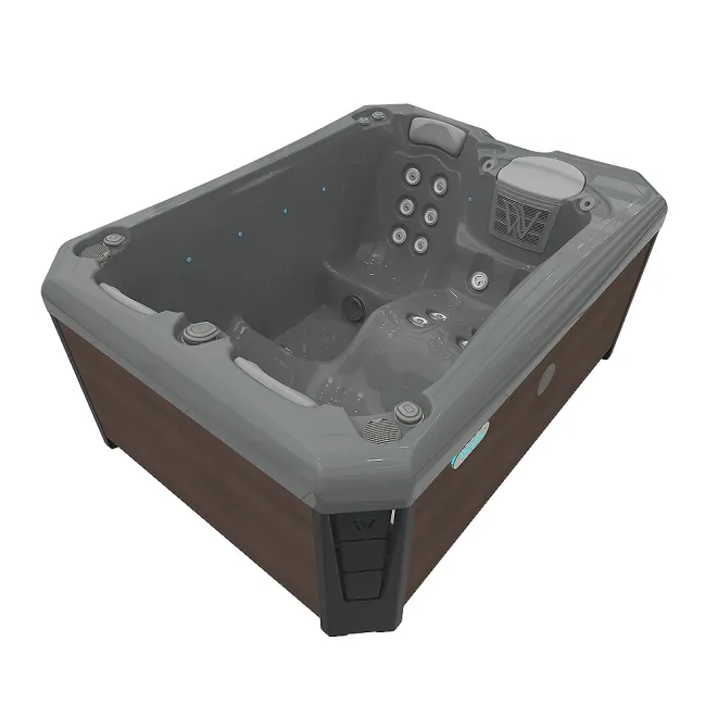 WELLIS CITYLIFE MANHATTAN, WELLIS Wannenfarbe / Aussenverkleidung: THUNDER GREY / GRAPHITE BROWN