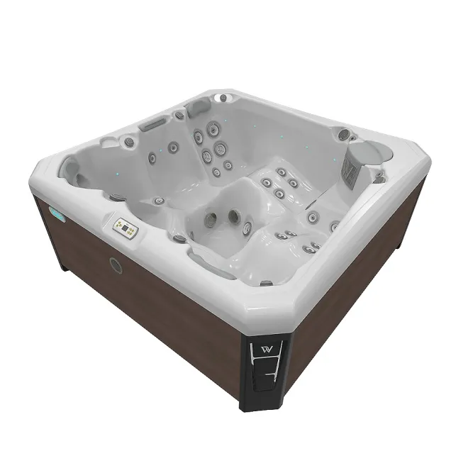 WELLIS CITYLIFE PALERMO, WELLIS Wannenfarbe / Aussenverkleidung: ICE WHITE / GRAPHITE BROWN