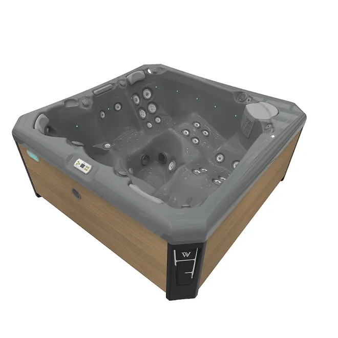 WELLIS CITYLIFE PALERMO, WELLIS Wannenfarbe / Aussenverkleidung: THUNDER GREY / LIGHT MAPLE