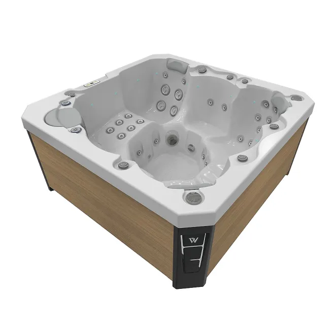 WELLIS CITYLIFE PRAGUE 230V, WELLIS Wannenfarbe / Aussenverkleidung: ICE WHITE / LIGHT MAPLE