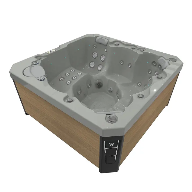 WELLIS CITYLIFE PRAGUE 230V, WELLIS Wannenfarbe / Aussenverkleidung: SOFT SILK / LIGHT MAPLE