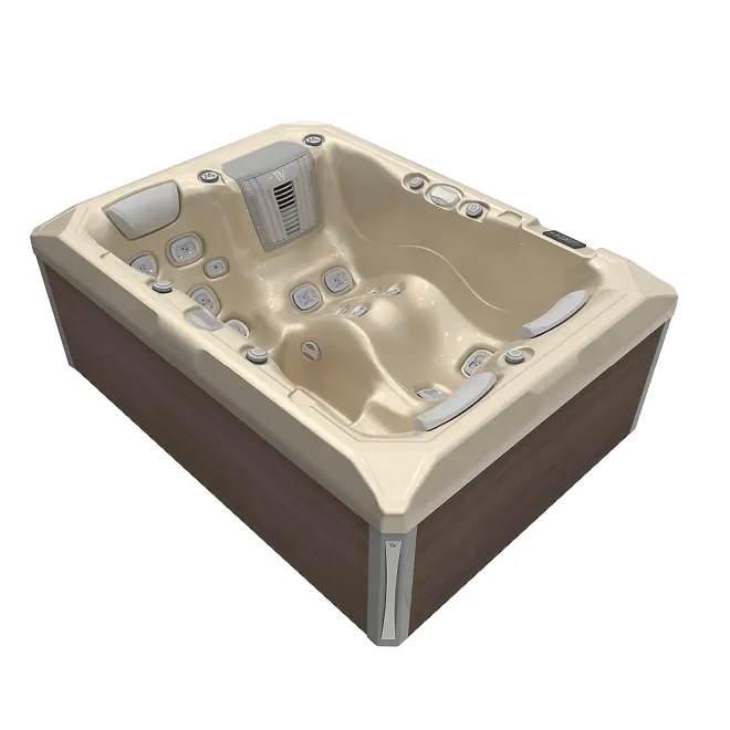 WELLIS TEIDE PEAKLIFE DELUXE, WELLIS Wannenfarbe / Aussenverkleidung: CHAMPAGNE / GRAPHITE BROWN